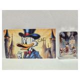 Scrooge McDuck 1oz Colorized Silver Bar w/COA