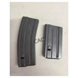 Lot of 2 Assorted 5.56mm Magazines