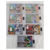 Lot of 7 QB1 Football 1/1 Rookie Cards