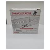 200rds Winchester 40S&W 165gr FMJ
