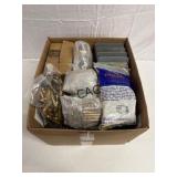 Box Lot of Assorted Brass
