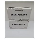 100rds Winchester 40S&W 165gr FMJ