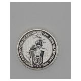 2021 White Greyhound of Richmond 2oz Silver Round
