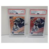 Lot of 2 Micah Parsons PSA 10 Graded Cards
