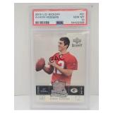 2005 U.D. Kickoff Aaron Rodgers Rookie Card PSA