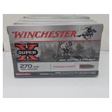 20rds Winchester 270Win 150GR Power-Point