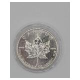 1989 Canadian 1oz Silver Maple