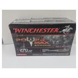 20rds Winchester 270Win 130gr PowerMax Bonded