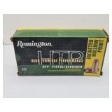 50rds Remington HTP 40S&W 180gr JHP