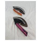 NEW Damascus Knife w/Sheath