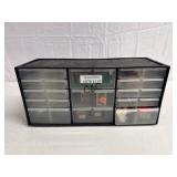 Plastic Box w/Assorted Reloading Bullets and