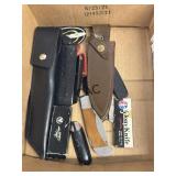 Box Lot of Assorted Knives