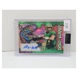 Bo Nix Dino-Might 1/1 Autographed Card