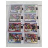 Lot of 8 Dino-Might Autographed Cards