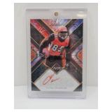 Chad Johnson Auto Mania 1/1 Autographed Card