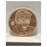 Lot of 5 - 1oz Trump Copper Rounds