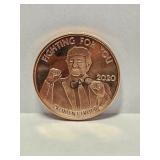 5 - 1oz Trump "Fighting For You" Copper Rounds