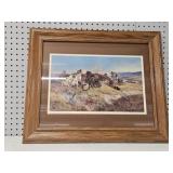 "The Buffalo Hunt No.40 by Charles M. Russell