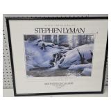 Stephen Lyman Signed Framed Art
