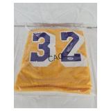 Magic Johnson Autogrphed Jersey