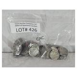 Roll of 40 Assorted Buffalo Nickels