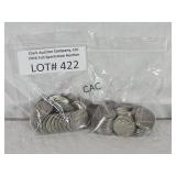 Roll of 40 Assorted Buffalo Nickels