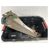 Box Lot of Assorted Tools
