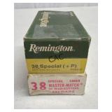 86rds Assorted 38spcl SP Ammo