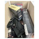 Box Lot of Assorted New Gun Accessories/Parts