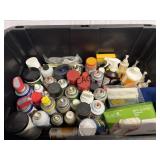 Huge Tub of Assorted Gun Cleaning Products