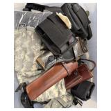 Lot of Assorted Bags and Holsters