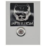 Pit Bullion "Say When" 1oz Silver Button