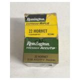 68rds Assorted 22 Hornet Ammo