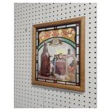IBC Root Beer "Still the Best" Stained Glass Mir