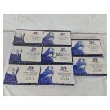 1999-2009 US Mint 50 State Quarter Proof Sets