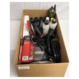 Box Lot of Assorted Airsoft Gun Accessories