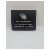 2012 US Mint Star Spangled Banner Uncirculated Sil