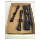 Box Lot of 4 Assorted Scopes