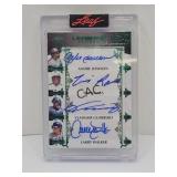 Leaf 1/1 Quad Auto (Dawson, Raines, Guerrero,