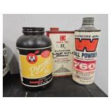 Lot of 3 Assorted Reloading Powders