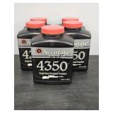 1lb Accurate 4350 Single Base Smokeless Propellant