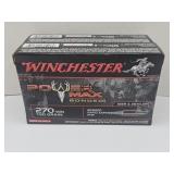 20rds Winchester 270Win 130gr PowerMax Bonded