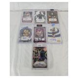 Lot of 7 Assorted NBA Autographed Cards