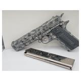 Colt Model 1911 Pistol 45ACP w/Custom Grips and Ce