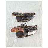 NEW Damascus Knife w/Sheath