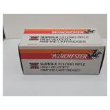 500rds Winchester Super-X 22LR HV 40gr