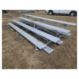 Metal Bleacher Set