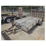5'X8' Utility Trailer with Gate