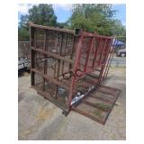 Metal Cage with Standing Platform