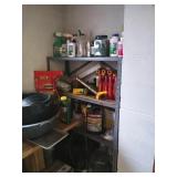 Basket, pots, outdoor stuff/corner lot